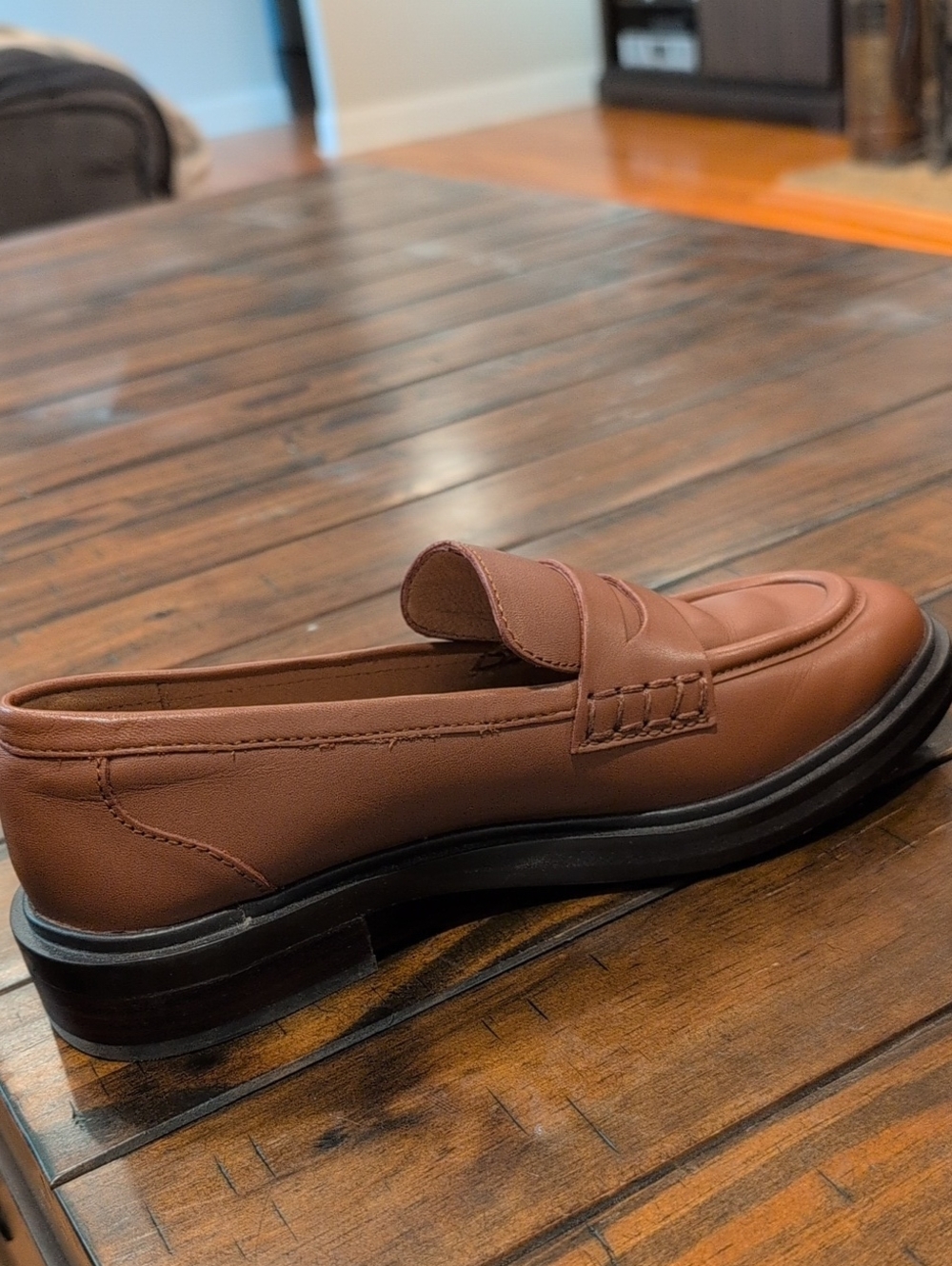 Madewell Vernon Leather Loafers Penny Loafer - Picture 6 of 9